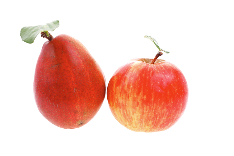 Sind Sie ein Apfel- oder Birnentyp?