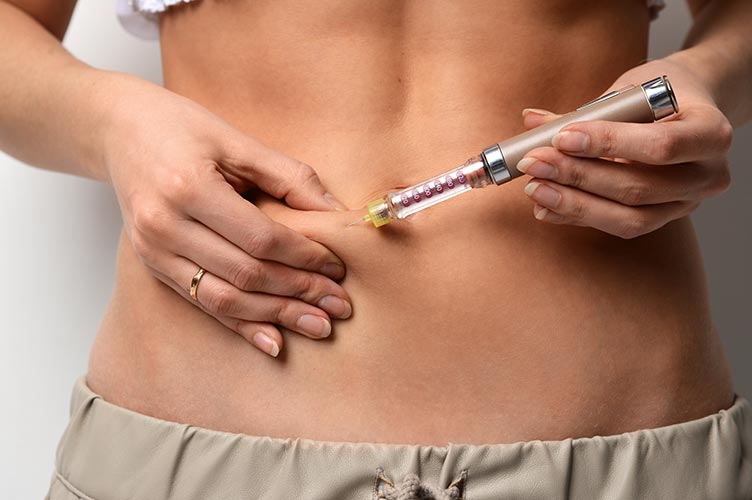 Brennen beim Insulinspritzen – das hilft